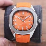 Clone Patek Philippe Aquanaut Orange Automatic 42mm Men Watches